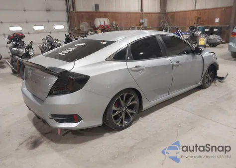 2019 Honda Civic Sport from USA, damaged, VIN 2HGFC2F86KH587735